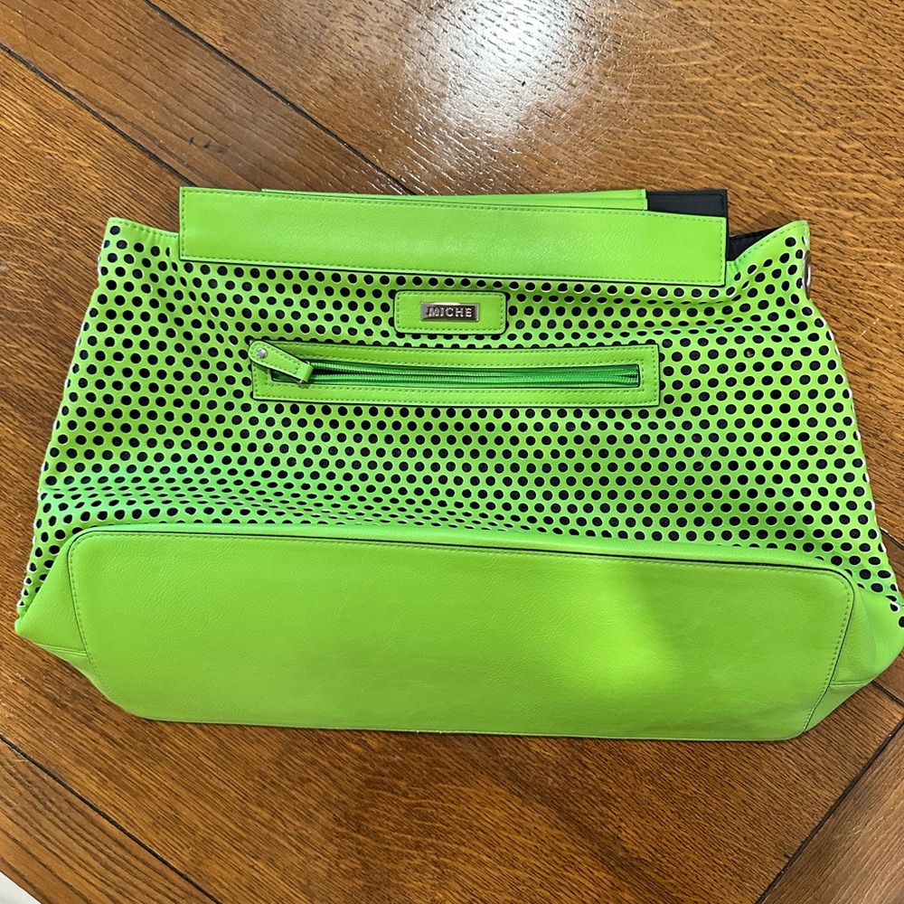 Miche Green Prima Shell with Perforated Design